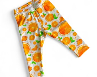 Fruit Orange Baby Leggings