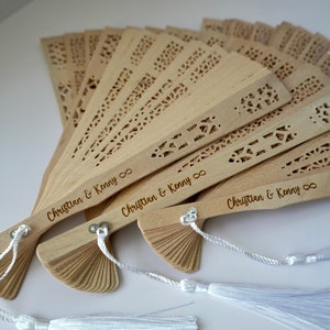 Personalized Engraved Wooden Fans, Personalized Wedding Hand Fans, Custom Engraved Fans, Rustic Hand Fans for Party, Monogram Wooden Fans