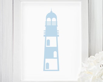 Lighthouse wall art | Etsy