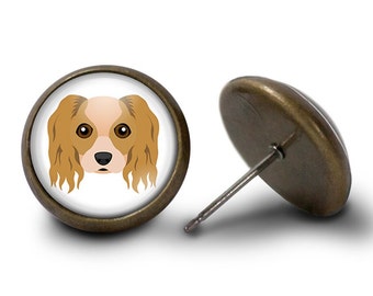 Cavalier King Charles Spaniel Earrings (Lifetime Guarantee) E1923