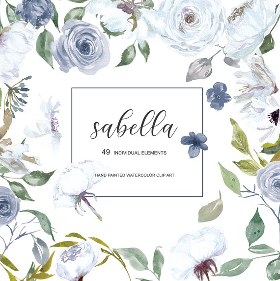 white roses - french clipart - watercolor roses - elegant designs - wedding graphics - romantic florals - stationery decor - digital crafts