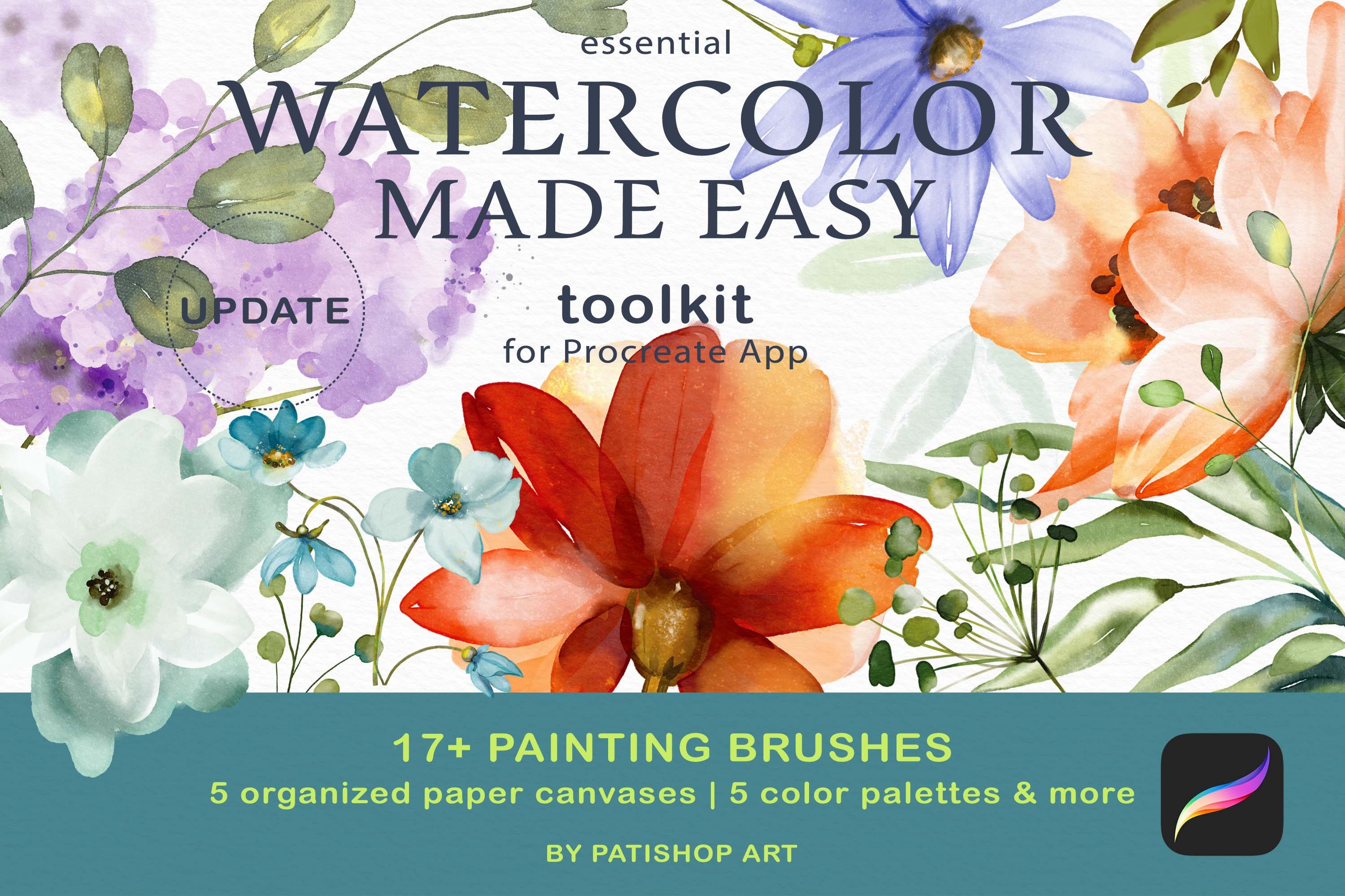 Watercolor Kit for Beginners, Booklet Tips, Techniques, Fun Drills, High  Quality Materials, Watercolor Painting for Starters 