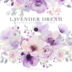 paarse bloemen png - lichtpaarse bloemencomposities - aquarel bloemen clipart - violette bloemenboeketten - bruiloft clipart - logo ontwerp