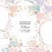 Ethan* Blush and Gold Watercolor Splashes Backdrop Geometric Frames Watercolor Digital Paper Printable 5' x 7' jpeg #DR3