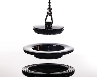 Premium Vintage/Retro DESIGN DRAIN SET ~~ Alpine Emaille® / RIESS® ~ geschikt voor Alpine Emaille Wastafel®