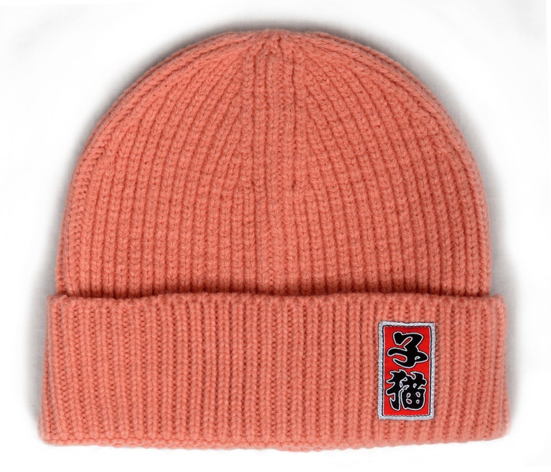 Trawler fisherman style Beanie Blush