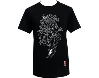Mens Japanese Chrysanthemum T-shirt