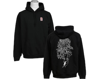 Japanese Tattoo Hoodie - Chrysanthemum - Unisex Hoodie