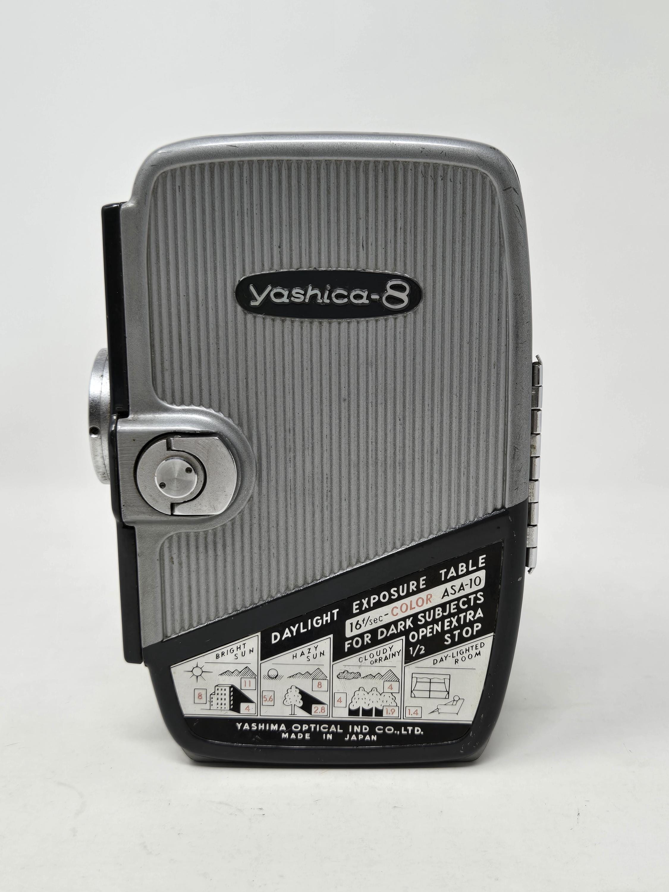Vintage Yashica-8 Movie Camera ~ Yashima Optical Ind. Co. LTD