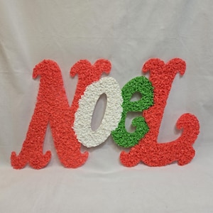 Vintage Noel Melted Plastic Popcorn Holiday Décor ~ Kitschy Christmas