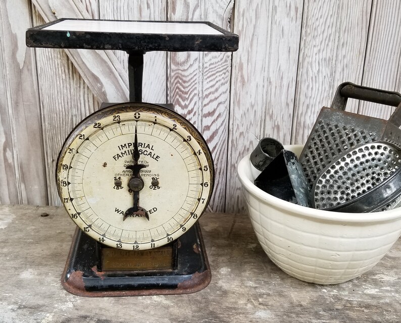 Chicago IL ~ Farmhouse D\u00e9cor ~ Vintage Scale ~ Fixer Upper Antique Imperial Family Scale made by American Cutlery Co