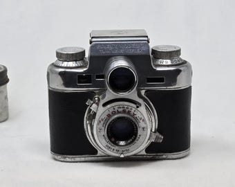 Vintage Film Camera - Bolsey 1950's Model B22 Camera - See All of