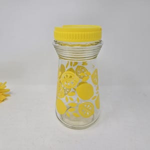 Vintage Lemonade Bottle ~ Juice Jar ~ Retro Kitchen ~ Summer Entertaining