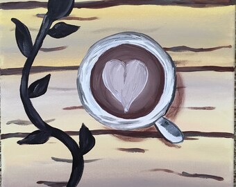 Art Print Coffee Love