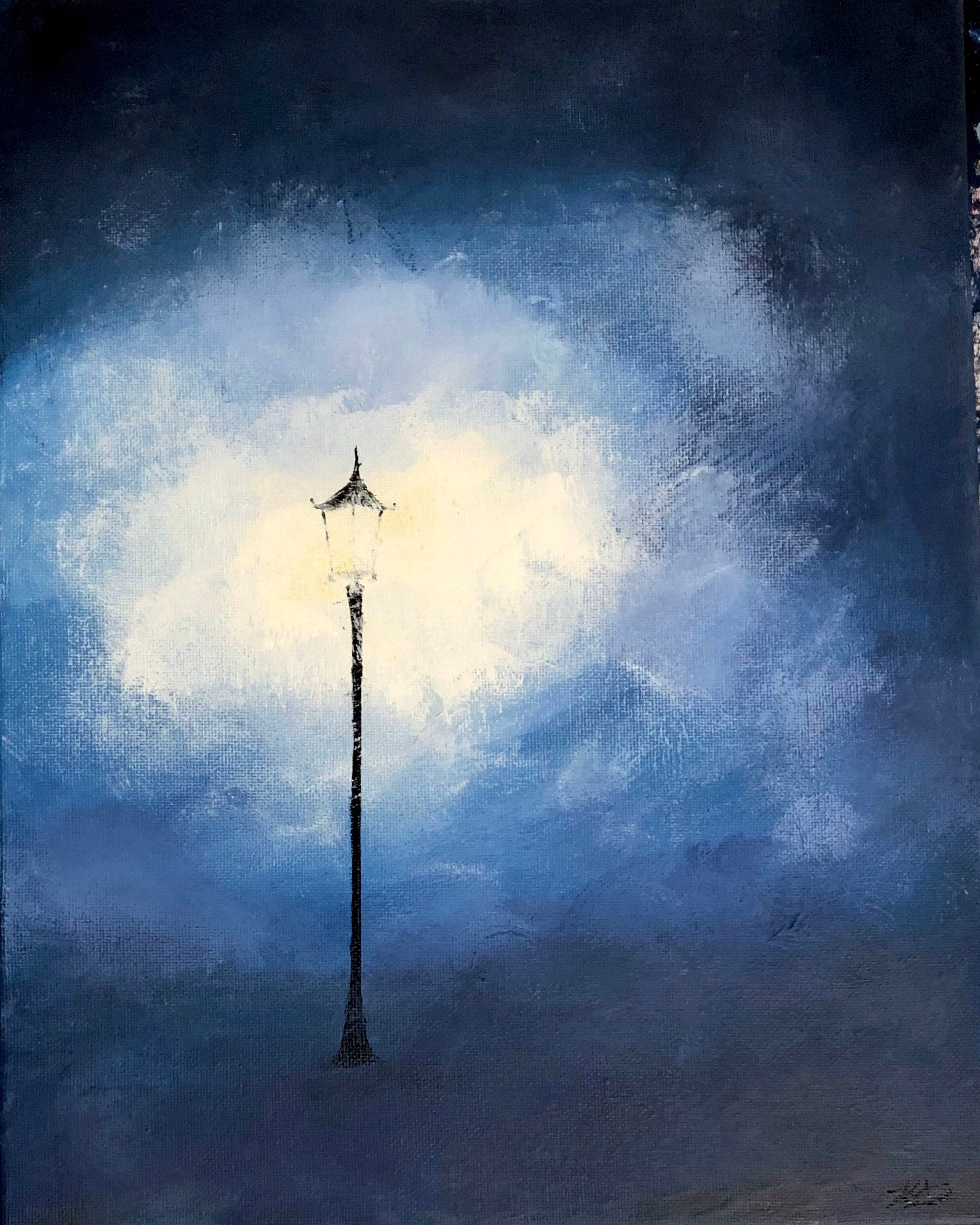 Street light painting discount