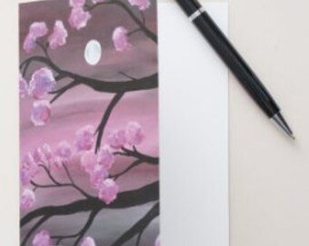 Cherry Blossom notecard