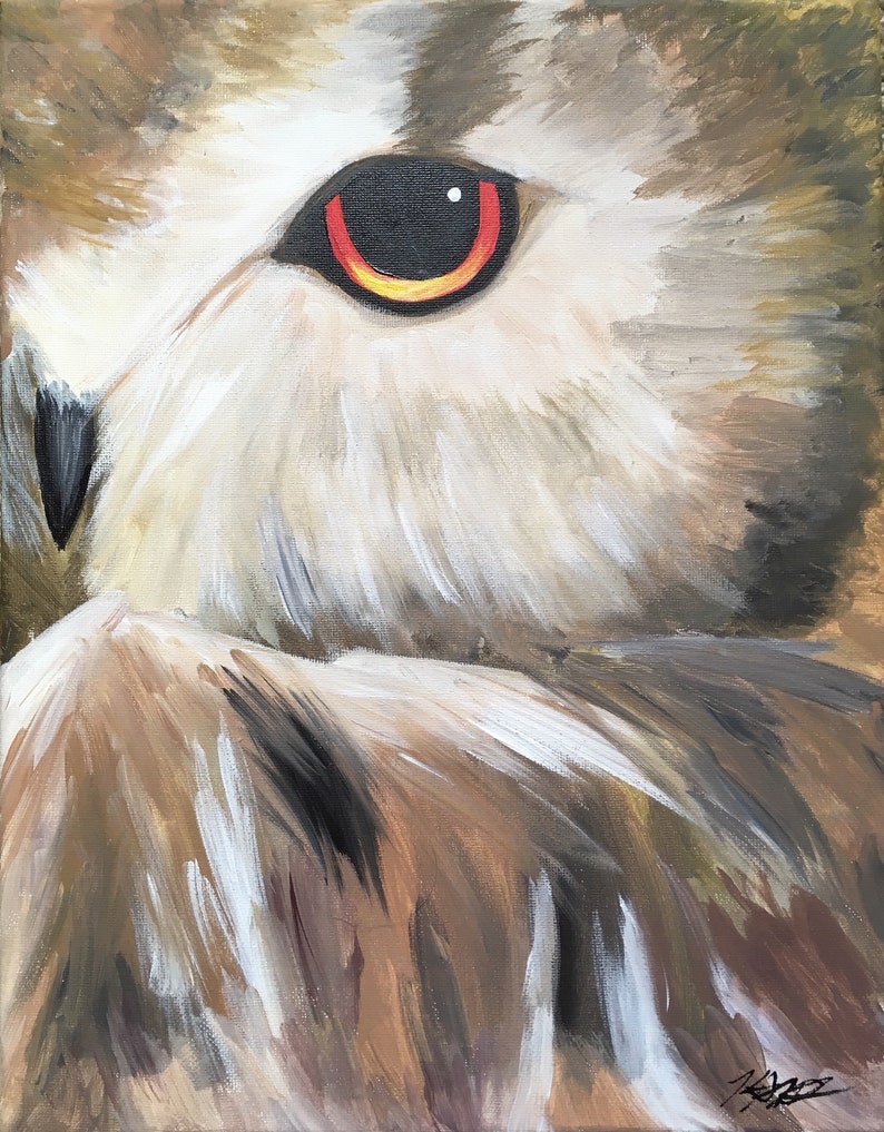 Art Print Owl Eye image 1