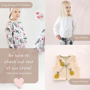 Girls Party Dress Sewing Pattern PDF Baby Sleeveless Dress Toddler Summer Clothes Linen Outfit Idea Flower Girl Beginner Design Learn Sew image 14