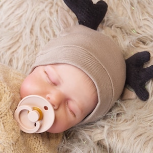 Cute baby hat pattern Newborn sewing pattern Christmas gift Ebook digital download image 2