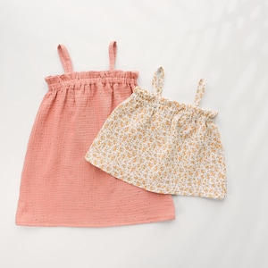 Summer dress and top sewing patterns bundle for kids and babies