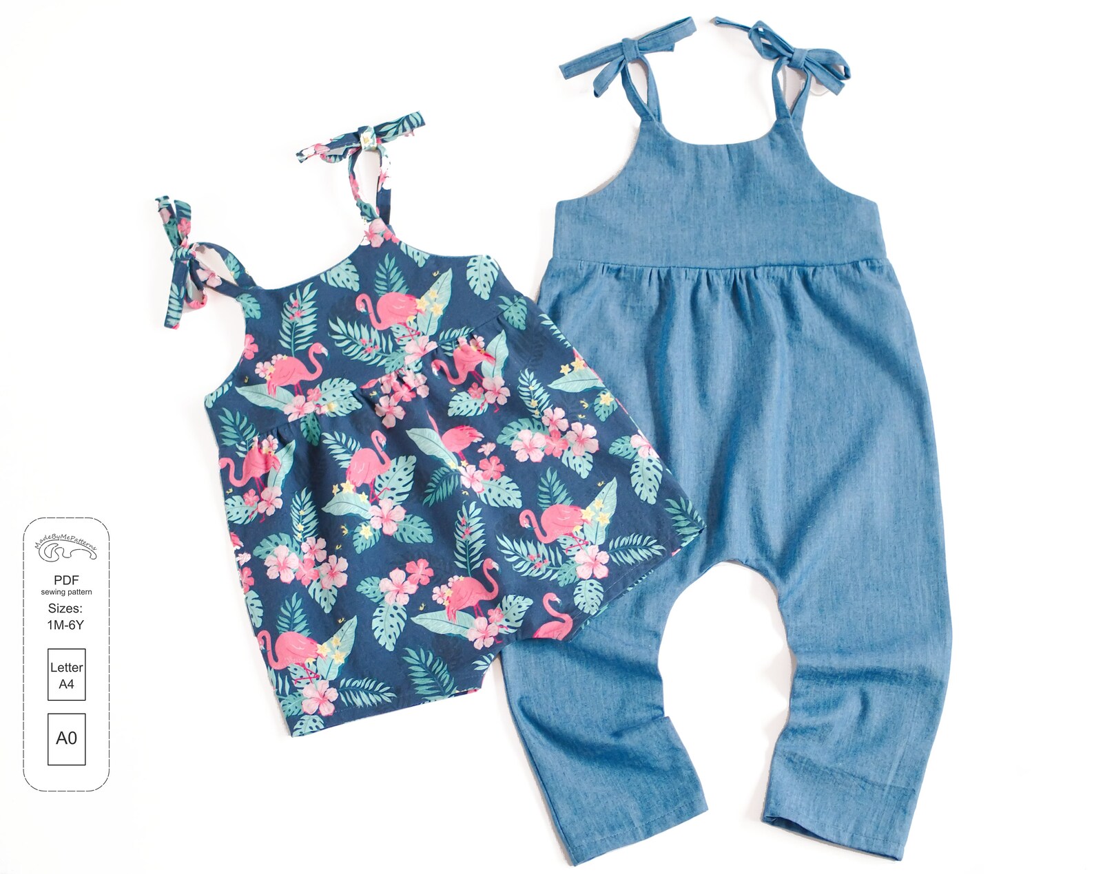 Playsuit Pattern PDF Romper Baby Girl Romper Toddler Girl Etsy