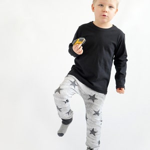 Patrón de costura de pantalones Harem PDF, patrón de pantalones holgados para principiantes, patrón de costura para niños pequeños imagen 2