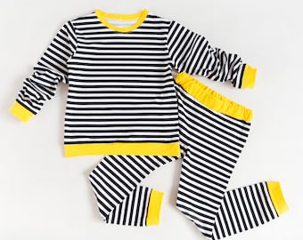 Kids Pajama Sewing Pattern PDF – Beginner Friendly Toddler & Child PJs – DIY Christmas Sleepwear