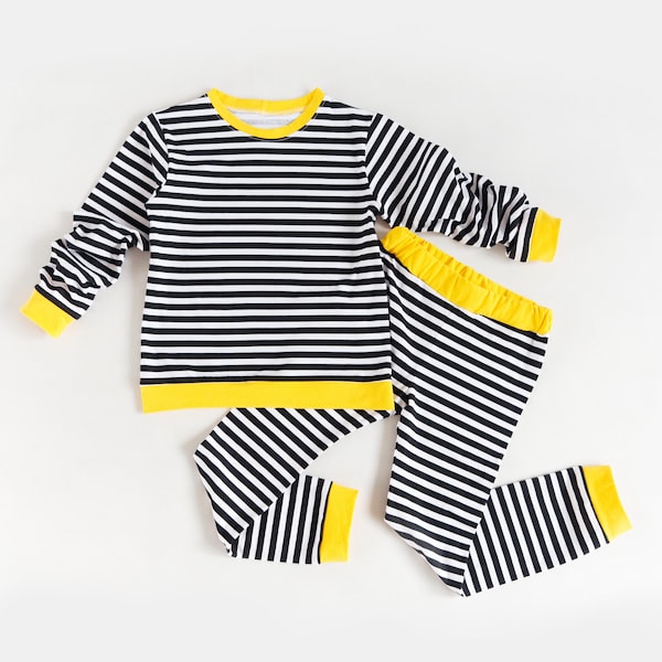Kinder Pyjama Schnittmuster PDF - Anfängerfreundlicher Kleinkind & Kinder PJs - DIY Weihnachtsnachtwäsche