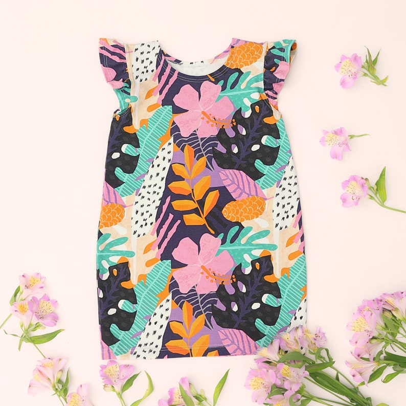 Summer Dress Sewing Pattern for Kids, Toddlers and Baby – Easy Knit ...