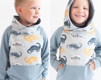 Raglan Sweatshirt Schnittmuster PDF, einfaches Schnittmuster, Baby Schnittmuster pdf, Kinder Schnittmuster