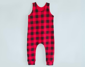 Baby Romper Sewing Pattern PDF – Shoulder Snap Jumpsuit for Kids – Knit Baby Boy Clothes – Beginner-Friendly Printable Project