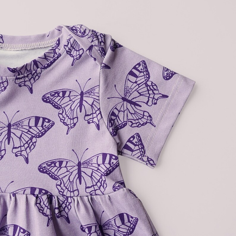Easy Beginner Baby Dress Pattern and Tutorial Girl Pattern PDF for Infant DIY Gift to Sew Babies Clothes Patterns from MadeByMePatterns image 11