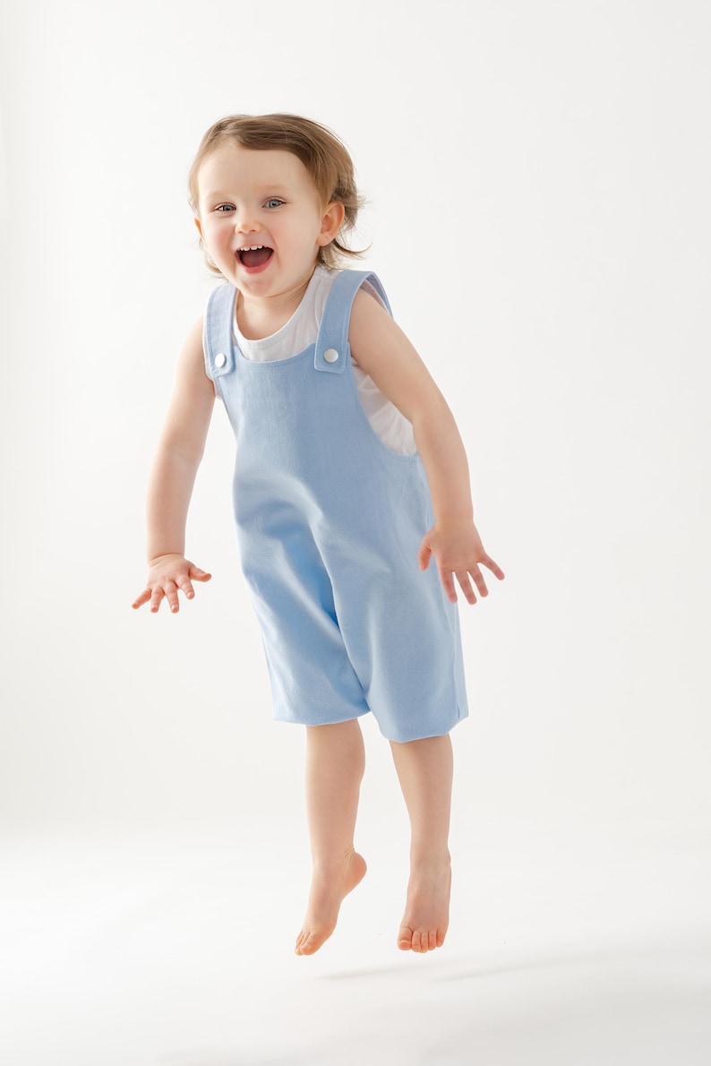 Kids overalls sewing pattern PDF instant download