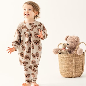 Kids Tunic Sewing Pattern for Beginners – Baby & Toddler Mini Dress PDF – Girls Clothes Pattern – Children’s Outfit Sewing Project