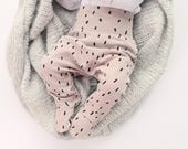 Baby Sewing Patterns – Footed Pants Pattern PDF for Beginners – Baby Leggings with Feet