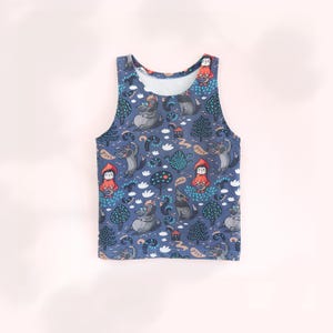 Débardeur facile à coudre pour débutants et bébés, tout-petits et enfants - Top sans manches d'été