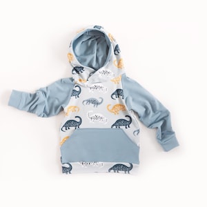 Easy Hoodie Sewing Pattern for Kids, Baby & Toddler – Beginner Friendly Sweatshirt Pattern and Raglan Hoodie for Boys and Girls – PDF Bundle