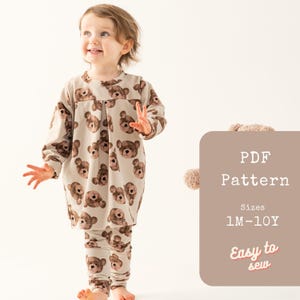 Tunic Sewing Pattern for Kids | Tunic Pattern for Girl | Mini Dress Pattern Baby Girl | Toddler Dress Pattern | Beginner Friendly Dress