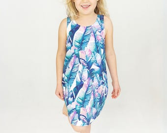 Baby & Kids Tank Dress PDF Sewing Pattern: Beginner-Friendly Summer Knit Tunic