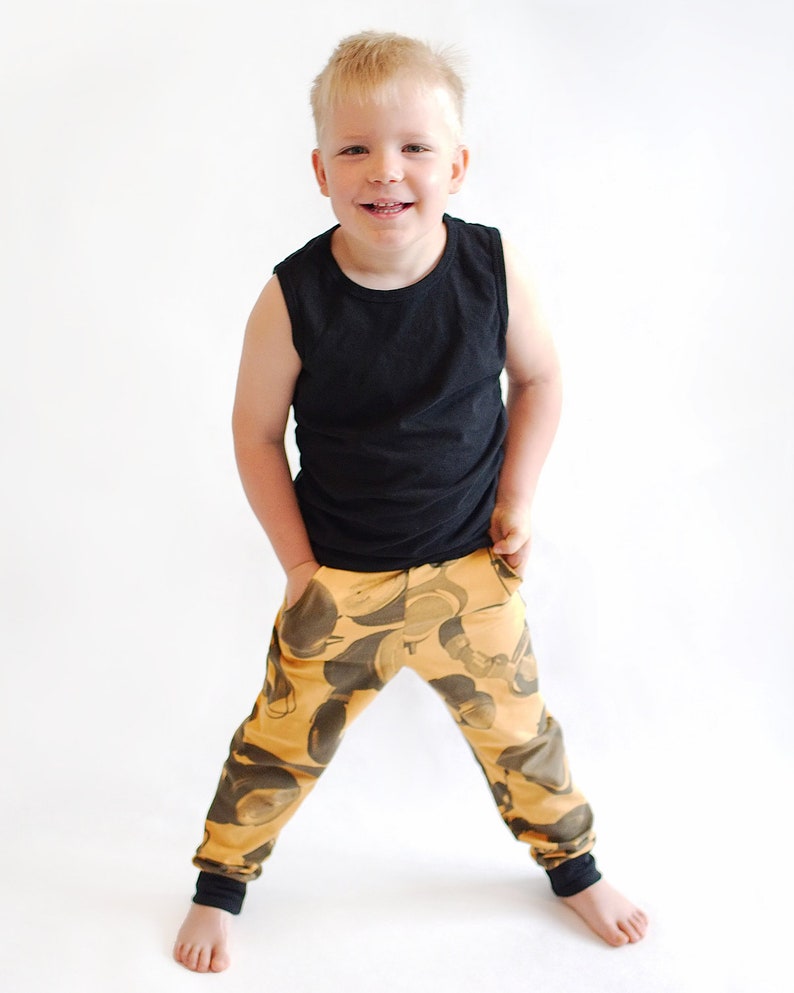 Toddler Pants Sewing Pattern Easy for Kids, Easy to Sew Patterns, Beginners Sewing Project