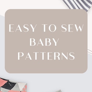 Baby Pants Pattern Easy to Sew Harem Pants Sewing Patterns PDF Knit Leggings DIY Shower Gift for Babies Clothes Ideas image 16