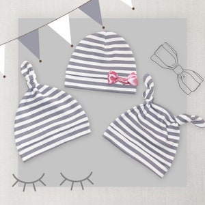 Baby hat pattern| Newborn cap sewing patterns pdf| Baby shower gift | Ebook