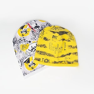 Rolled Edge Beanie Sewing Pattern PDF Baby, Kids & Adult Hat Pattern for Beginners