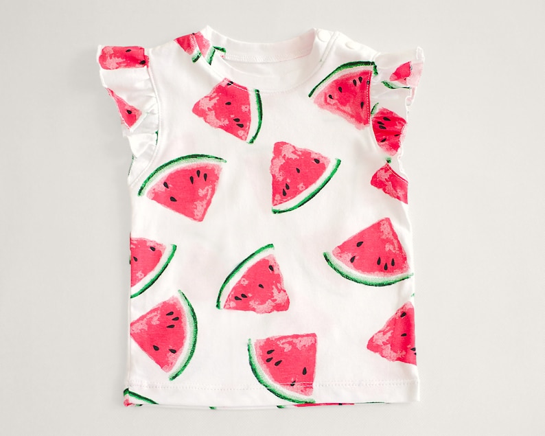 Baby snap-shoulder top sewing pattern PDF