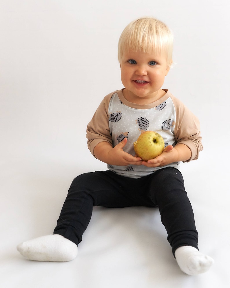 Raglan Tshirt Sewing Pattern PDF Baby Tshirt Pattern Kids Etsy