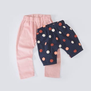 Baggy Pants Pattern & Shorts Patterns Bundle Easy PDF Tutorial for Beginners Toddler Sewing Pattern Elastic Waistband Baby Project Idea