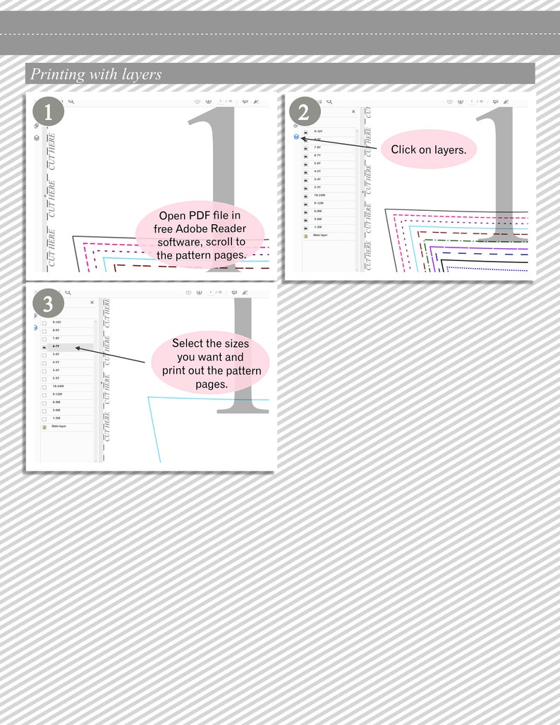 Short leg romper Sewing Pattern PDF, baby romper sewing pattern PDF, kids romper pattern PDF, sewing patterns pdf image 7