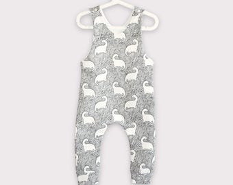 Simple Romper Sewing Pattern PDF – Baby & Toddler Clothes (1M–6Y) – Beginner Friendly All Seasons One-Piece Jumpsuit – DIY Kids Outfit
