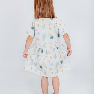 Toddler Girls Dress Pattern, Easy Sewing Patterns for Beginner