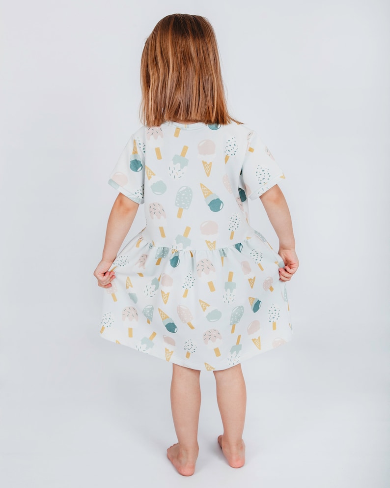 Toddler Girls Dress Pattern, Easy Sewing Patterns for Beginner